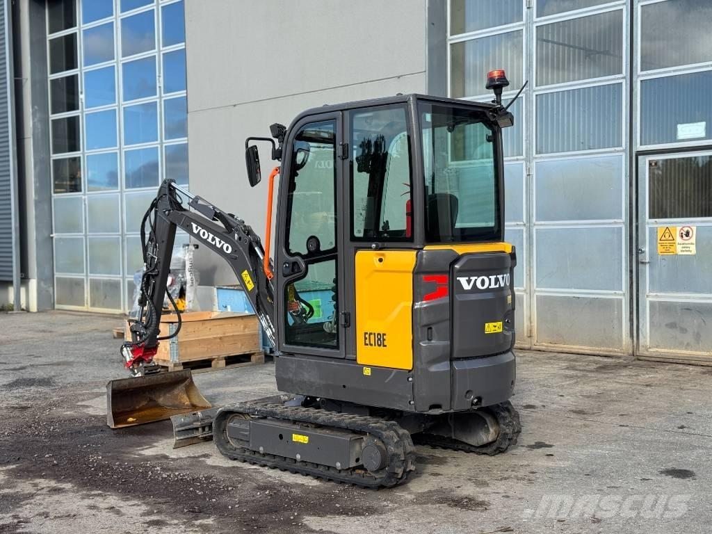 Volvo EC 18 E Mini bagri <7t
