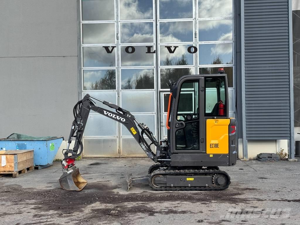 Volvo EC 18 E Mini bagri <7t