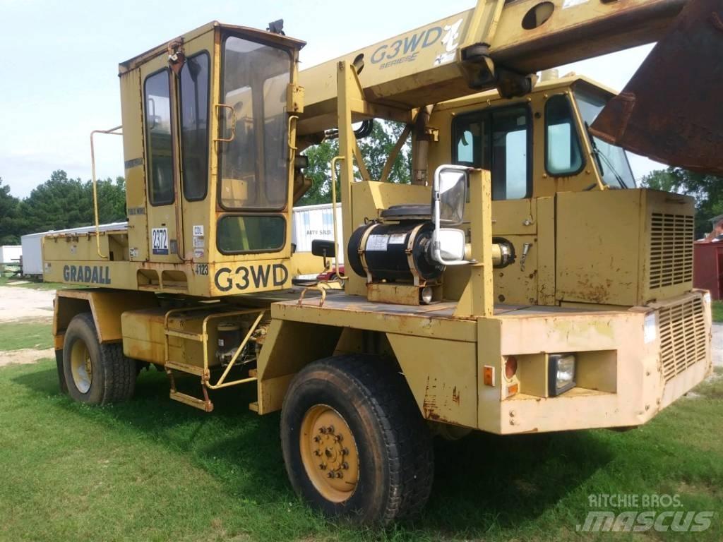 Gradall G3WD Bagri na kolesih