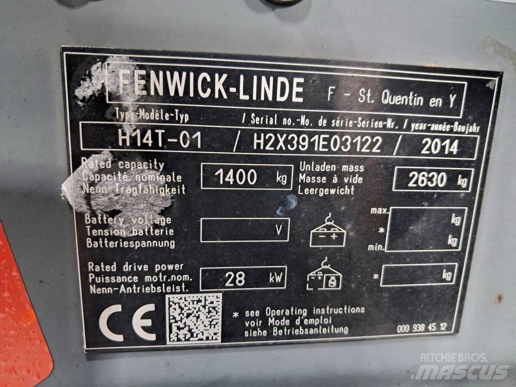Linde H14T-01 Plinski viličarji