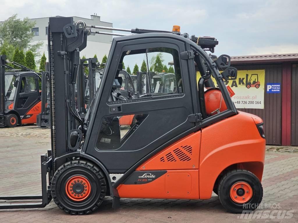 Linde H35T-02 Plinski viličarji