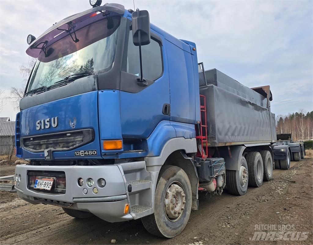 Sisu E12M 8X4 Kiper tovornjaki
