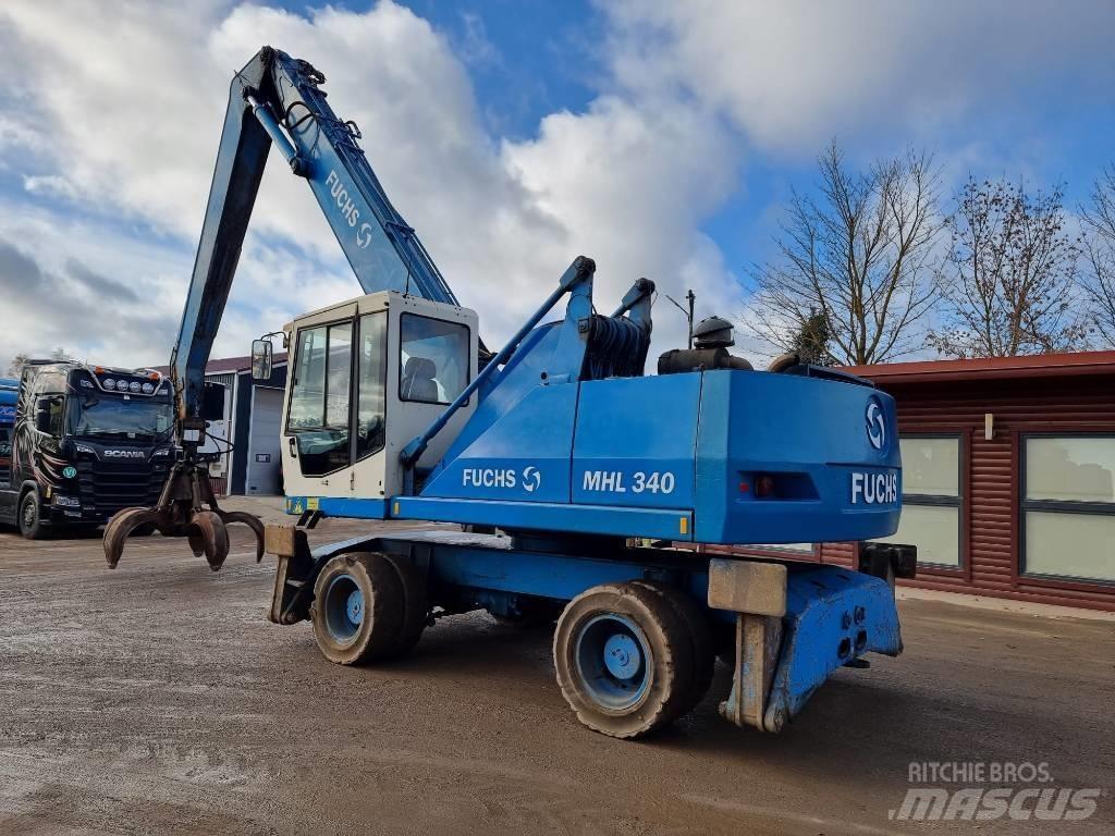 Terex Fuchs MHL340 Bagri za prekladanje primarnih/sekundarnih surovin