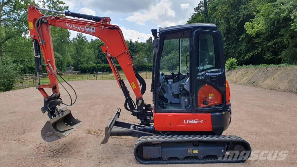 Kubota U 36-4 Mini bagri <7t