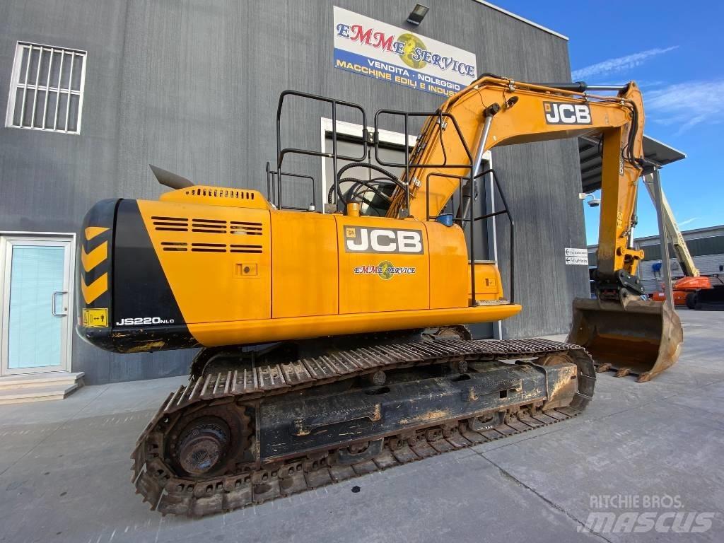 JCB JS 220 N LC Bagri goseničarji