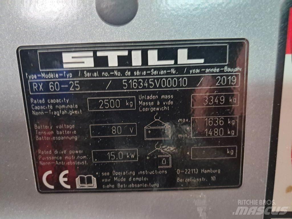 Still RX60-25 Električni viličarji