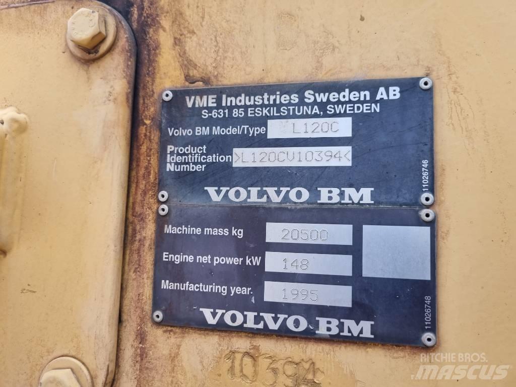 Volvo BM L120C Kolesni nakladalci