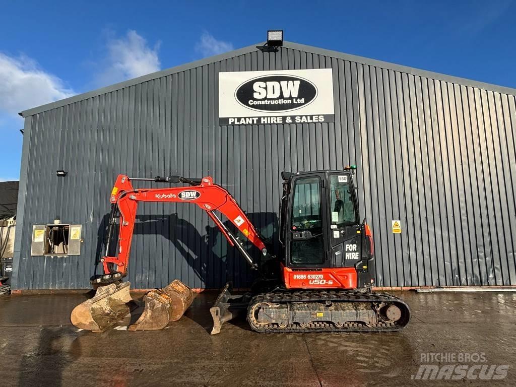 Kubota U 50 Mini bagri <7t