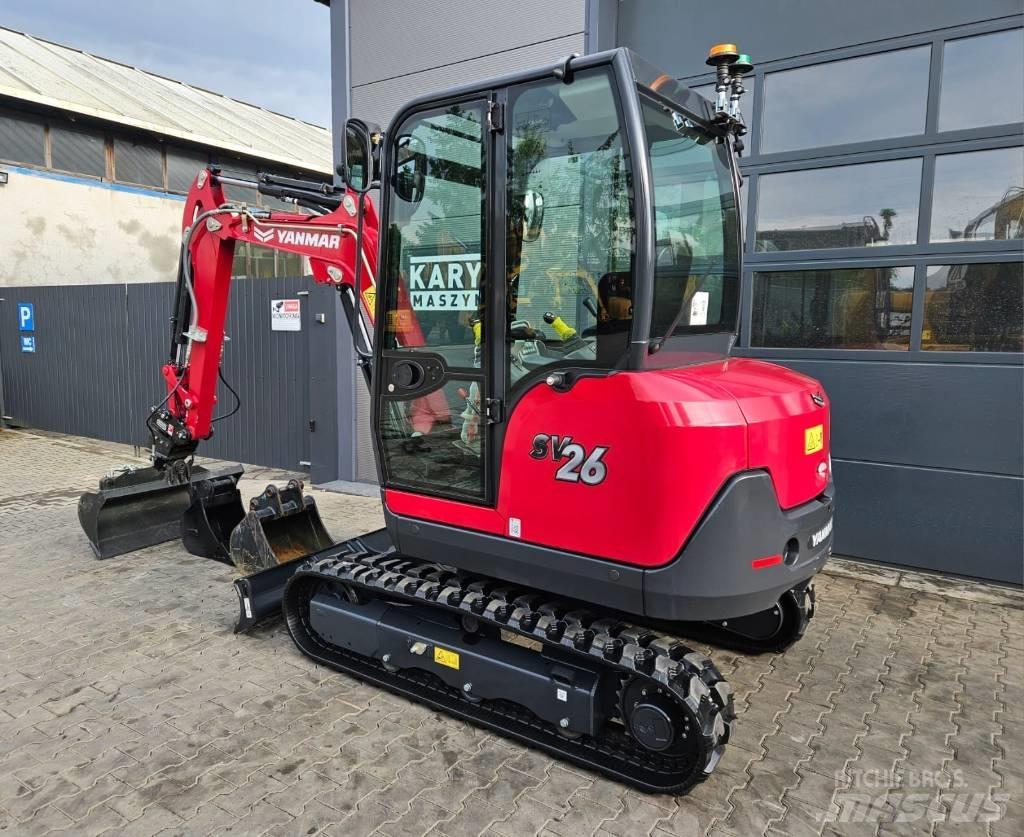Yanmar SV 26 Mini bagri <7t