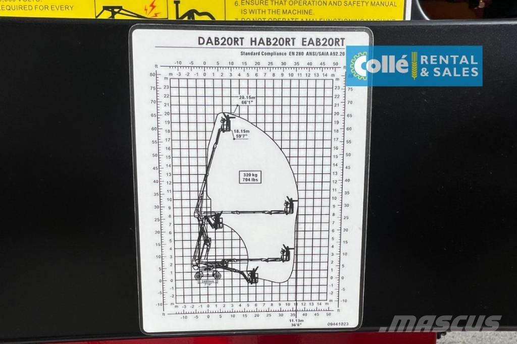 Magni DAB 20 RT | 2025 Zglobne dvižne ploščadi