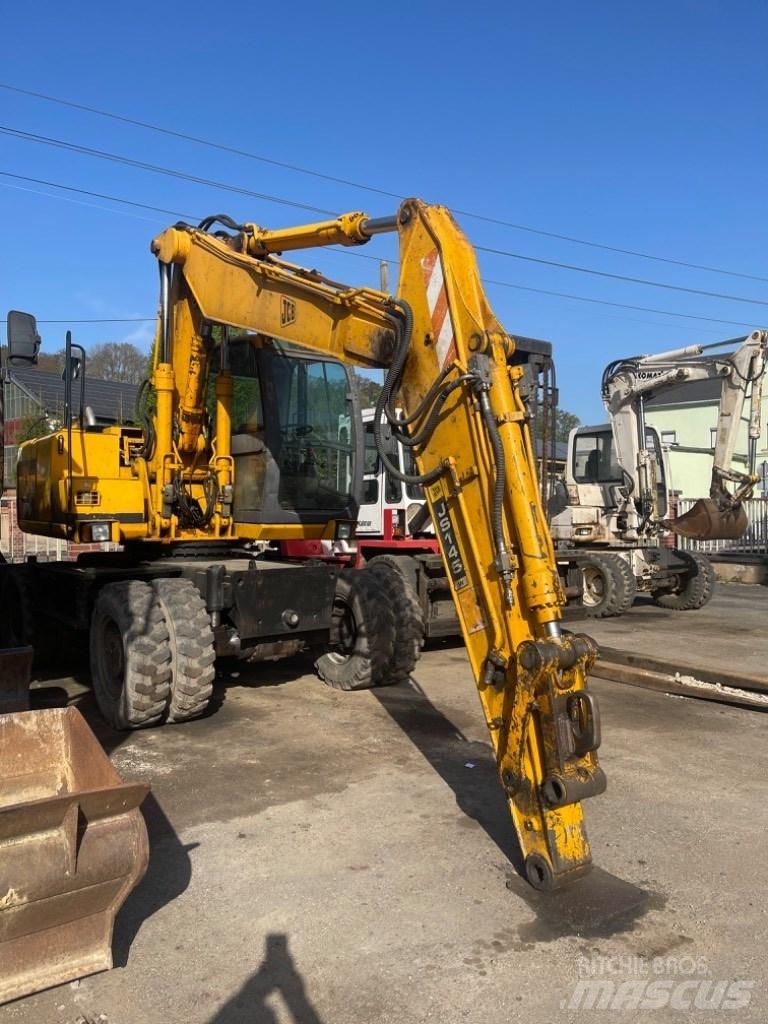 JCB JS 145 W Bagri na kolesih