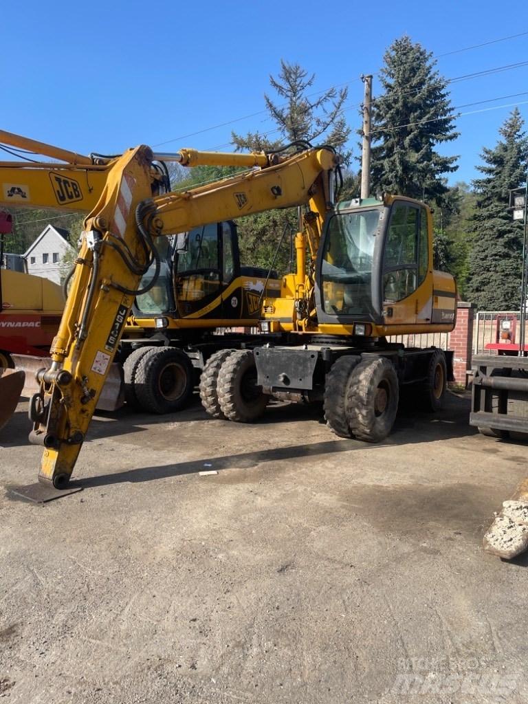 JCB JS 145 W Bagri na kolesih