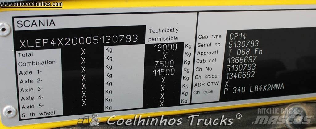 Scania P 340 Tovornjaki-šasije