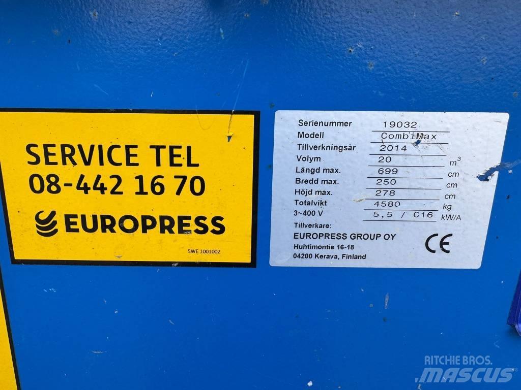 Europress CombiMax Stiskalnice odpada