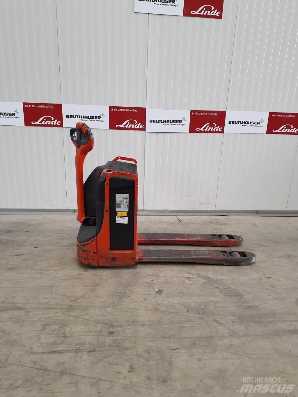 Linde T16 Električni nizko dvižni viličar