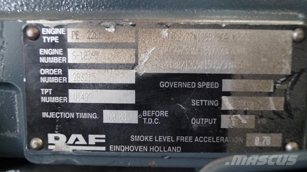 DAF PE 228 C NEW Motorji