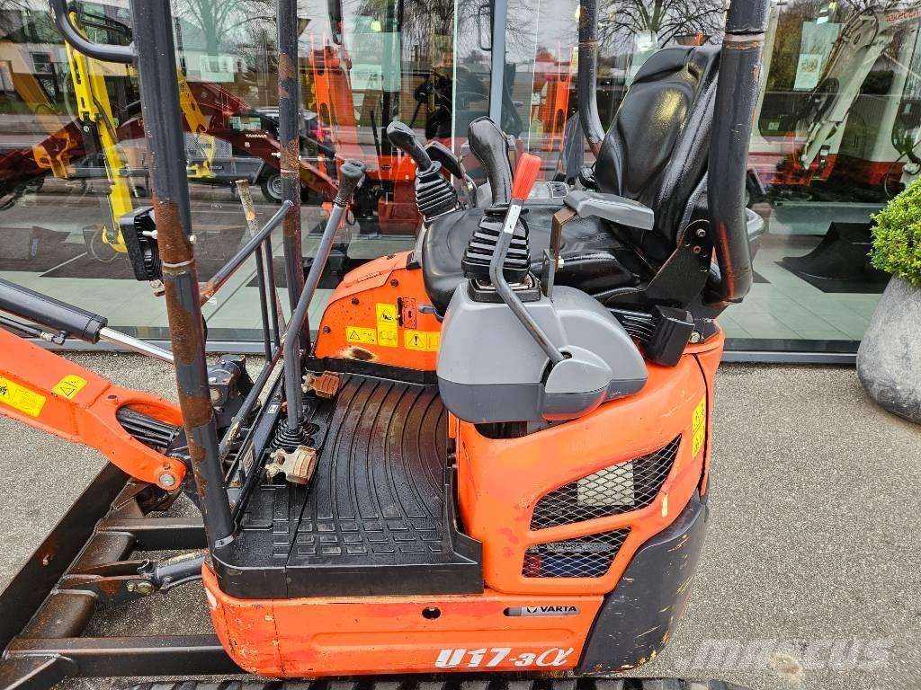 Kubota U 17-3 Mini bagri <7t