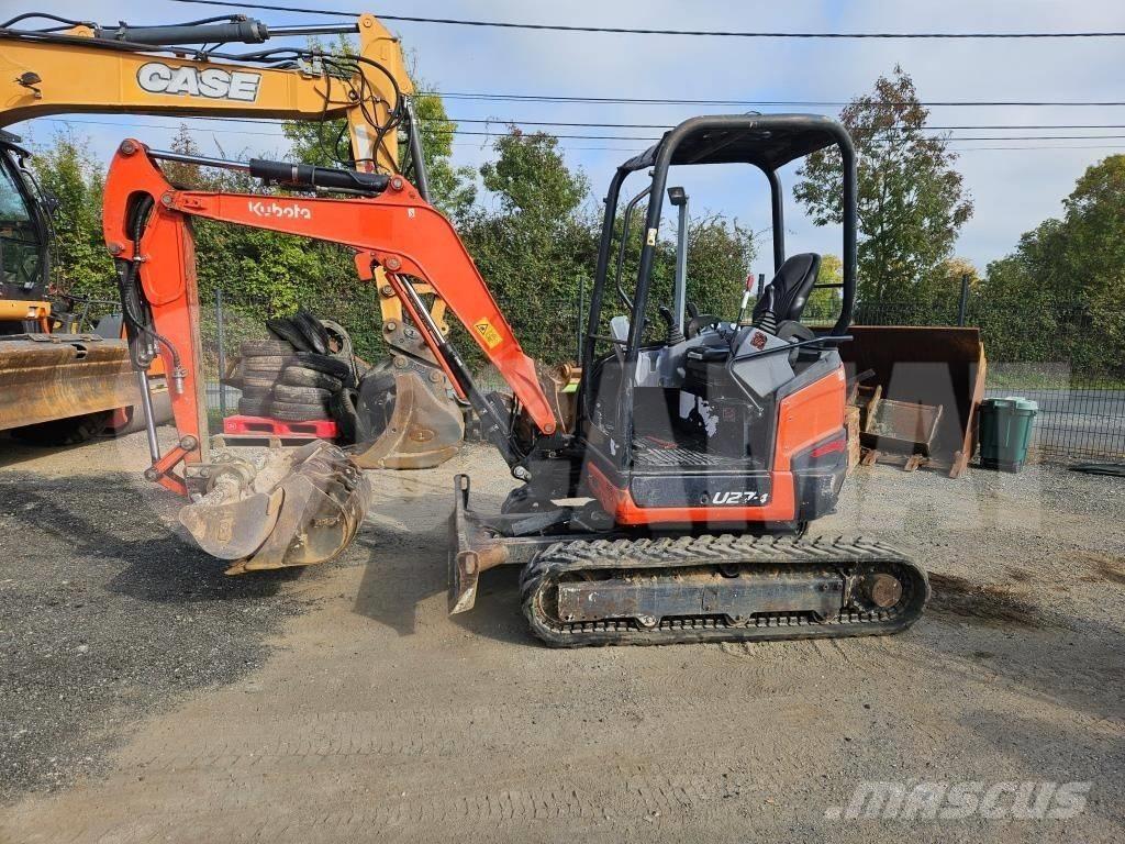Kubota U 27-4 Mini bagri <7t