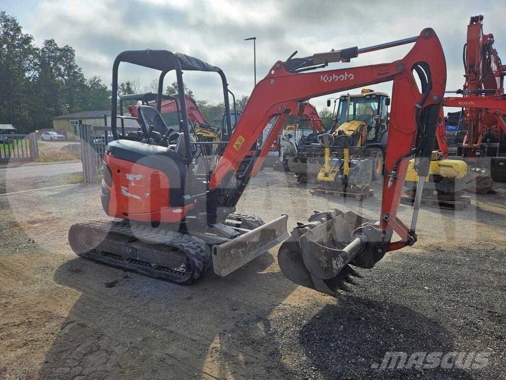 Kubota U 27-4 Mini bagri <7t