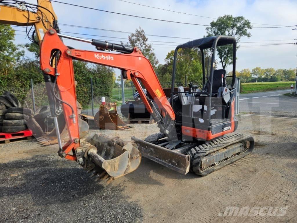 Kubota U 27-4 Mini bagri <7t