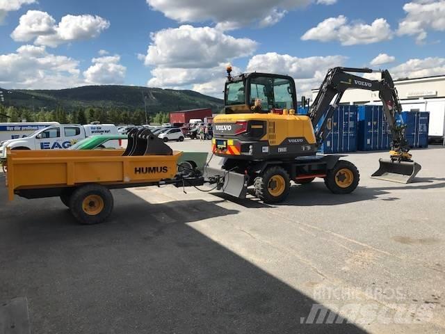 Volvo EW60E (UTHYRES) Bagri na kolesih