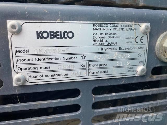 Kobelco SK 35 SR-5 Mini bagri <7t