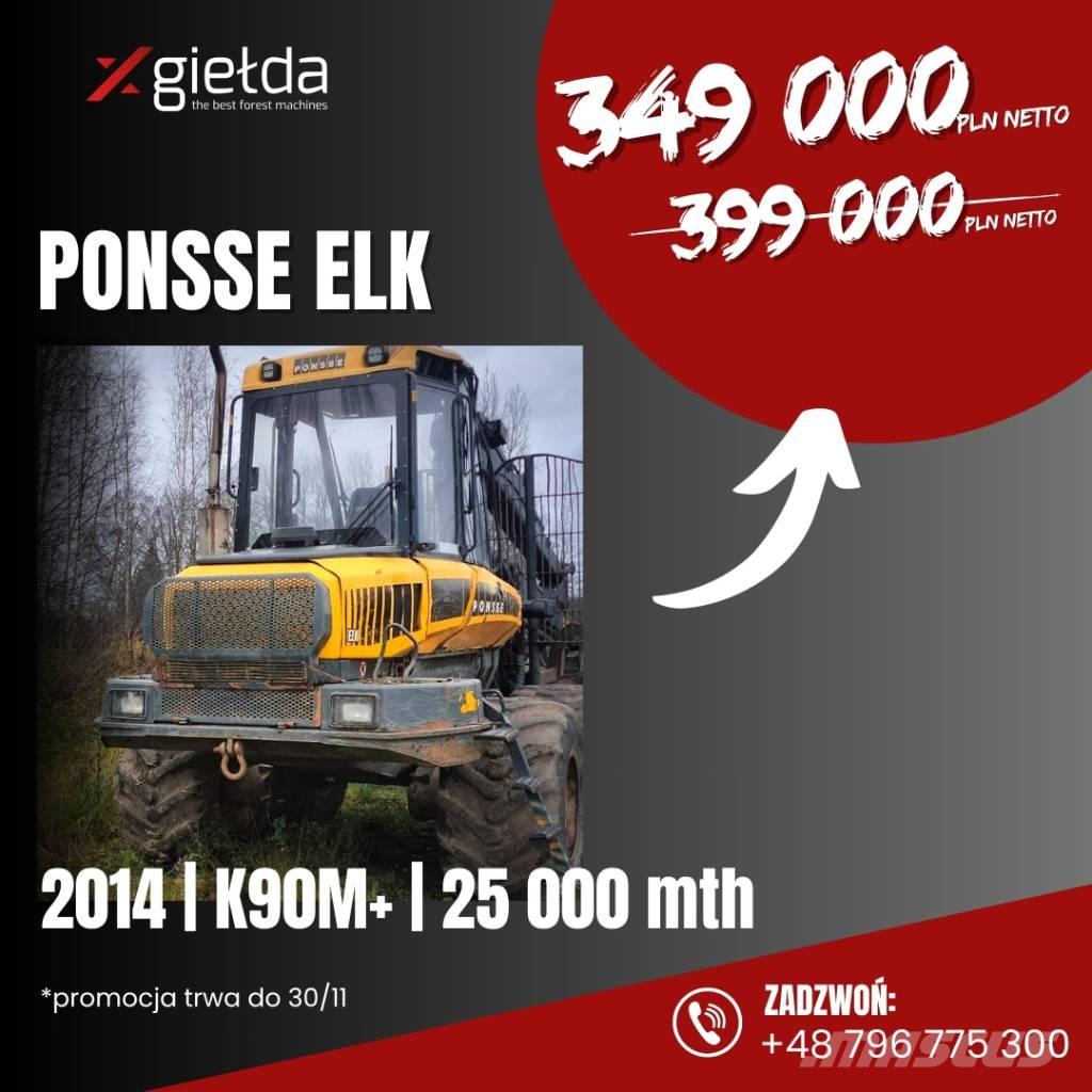 Ponsse Elk Forwarderji