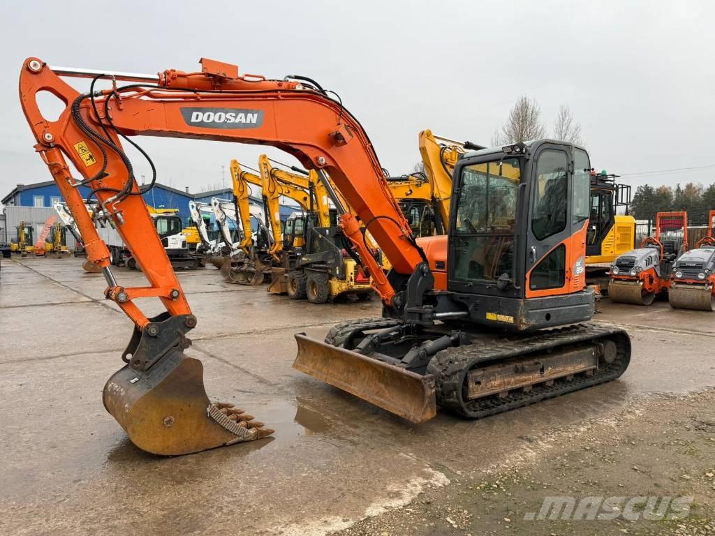Doosan DX 85 R Midi bagri 7t – 12t