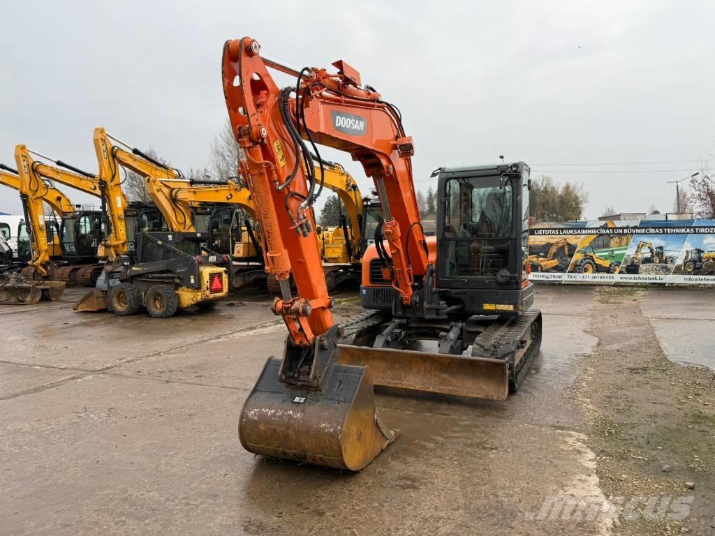 Doosan DX 85 R Midi bagri 7t – 12t