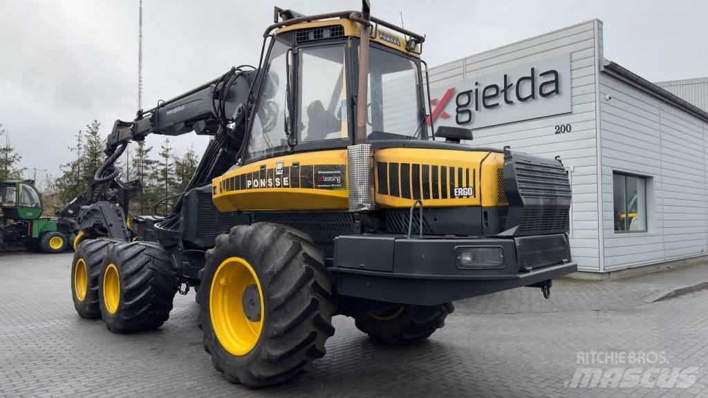 Ponsse Ergo Harvesterji