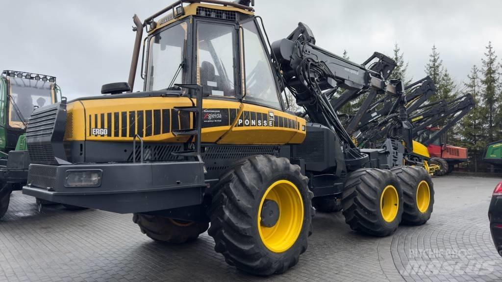Ponsse Ergo Harvesterji