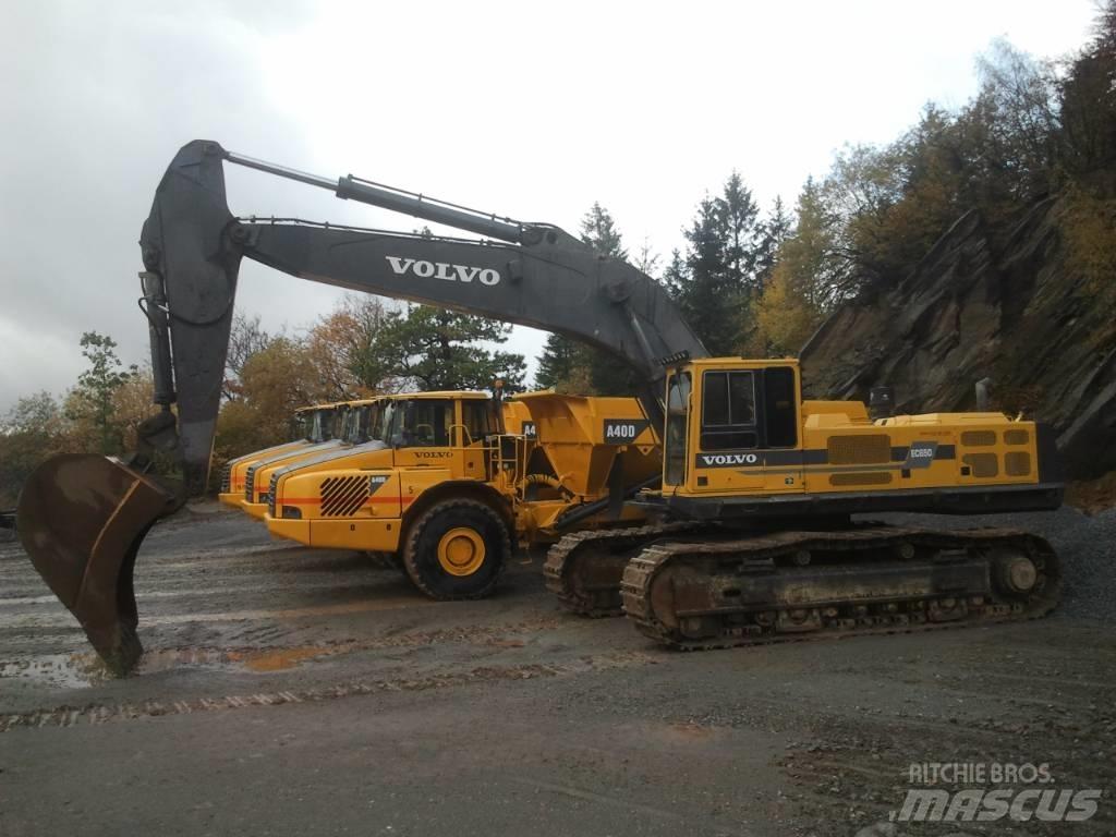 Volvo EC 650 Bagri goseničarji