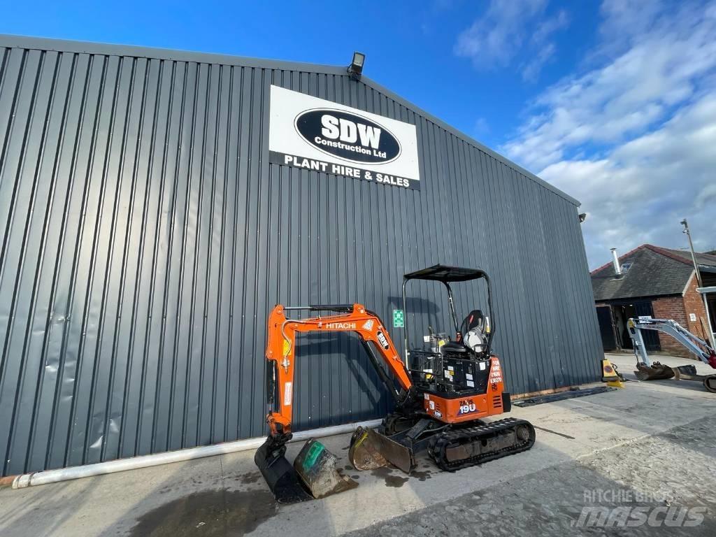 Hitachi ZX 19-6 Mini bagri <7t