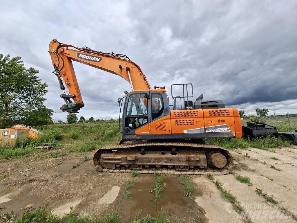 Doosan DX 300 LC-5 Bagri goseničarji