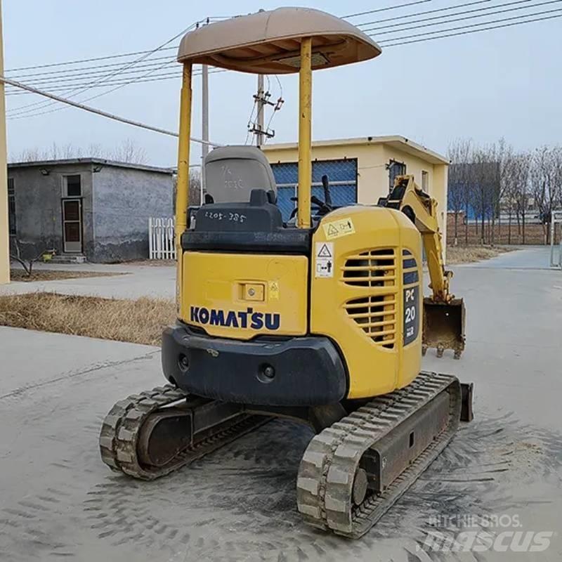 Komatsu PC 20 Mini bagri <7t