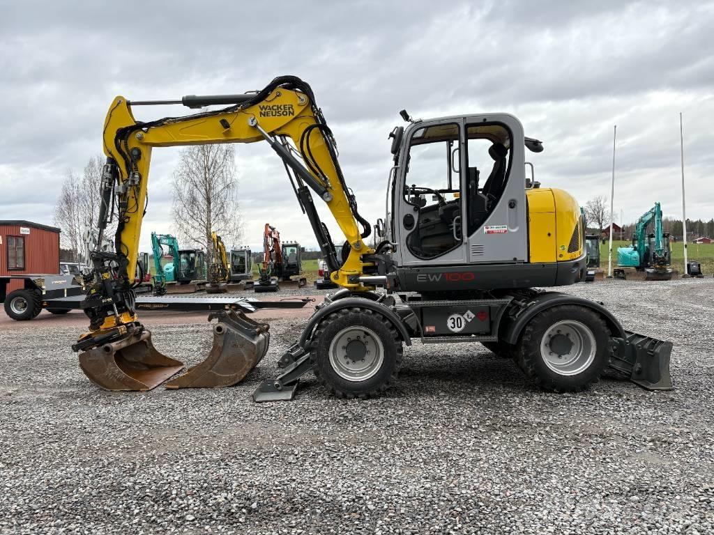 Wacker Neuson EW100 Bagri na kolesih