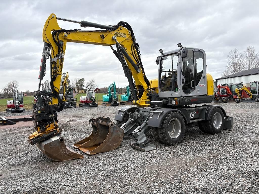 Wacker Neuson EW100 Bagri na kolesih