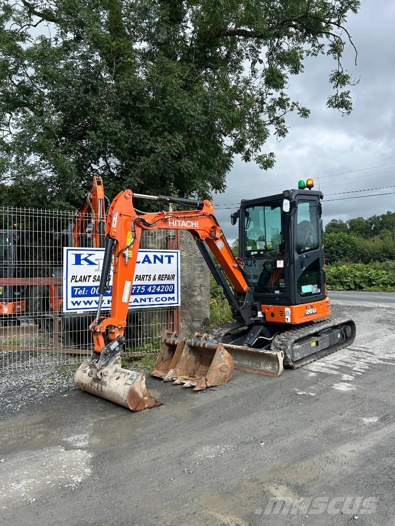 Hitachi ZX 26 U-6 Mini bagri <7t