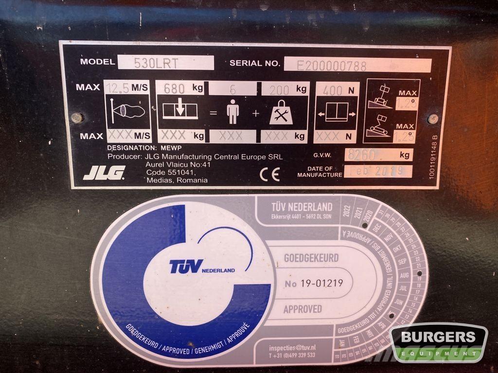 JLG 530LRT Škarjaste dvižne ploščadi
