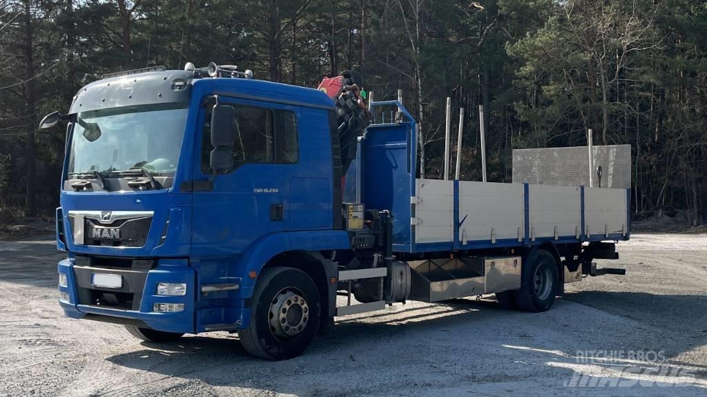 MAN TGM 18.290 Tovornjaki z žerjavom