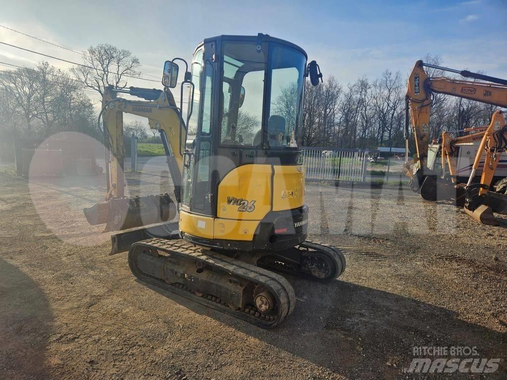 Yanmar Vio 26 Mini bagri <7t