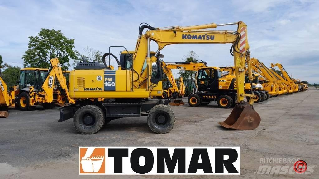 Komatsu PW 160-7 Bagri na kolesih