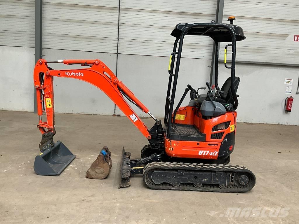 Kubota U 17-3 A Mini bagri <7t