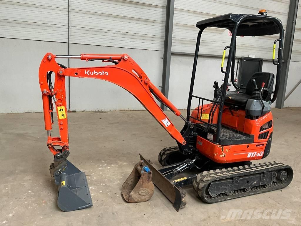 Kubota U 17-3 A Mini bagri <7t