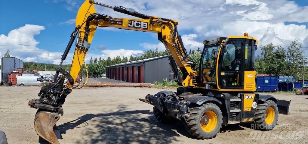 JCB Hydradig 110W Bagri na kolesih