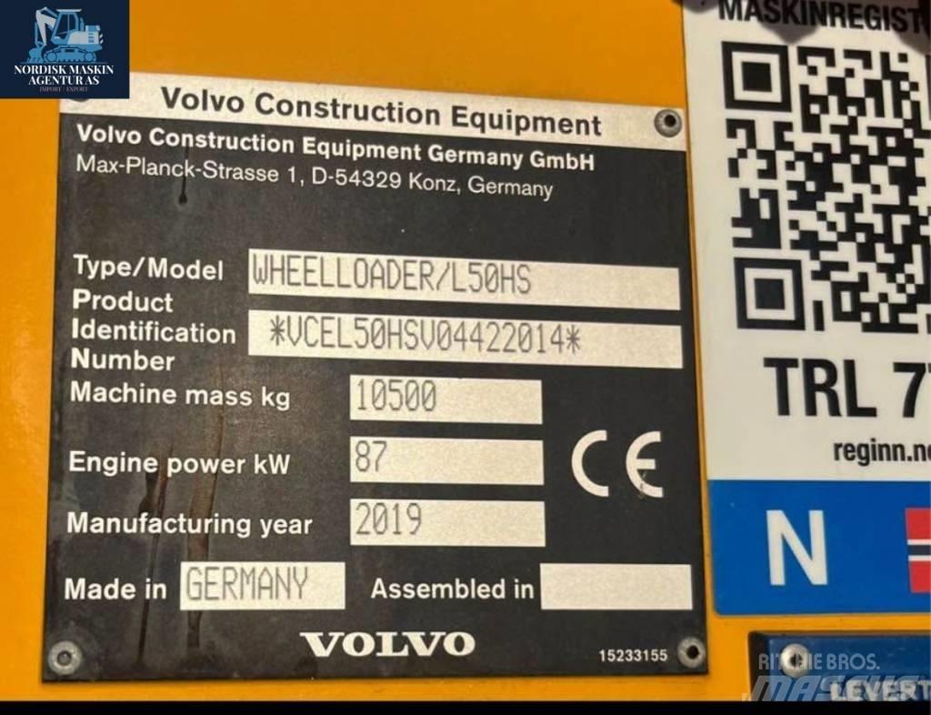 Volvo L 50 HS Kolesni nakladalci