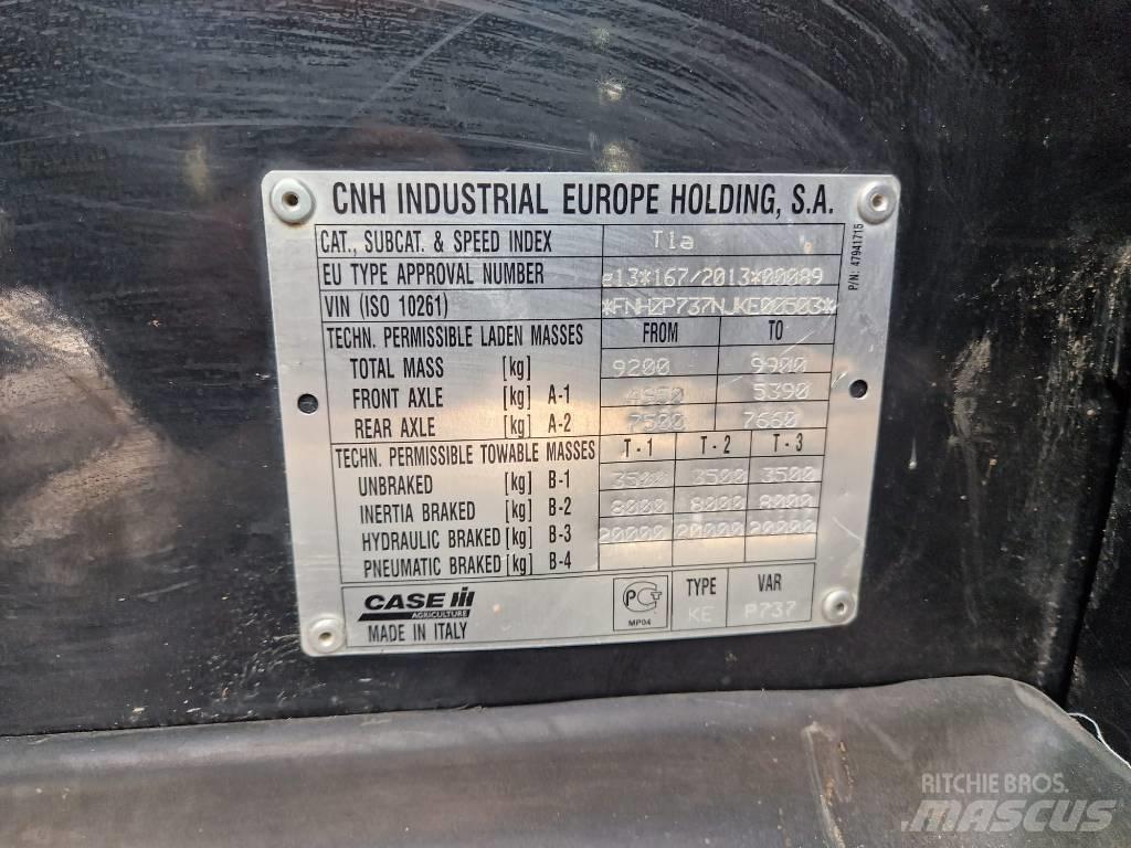 Case IH Farmlift 737 Teleskopski viličarji