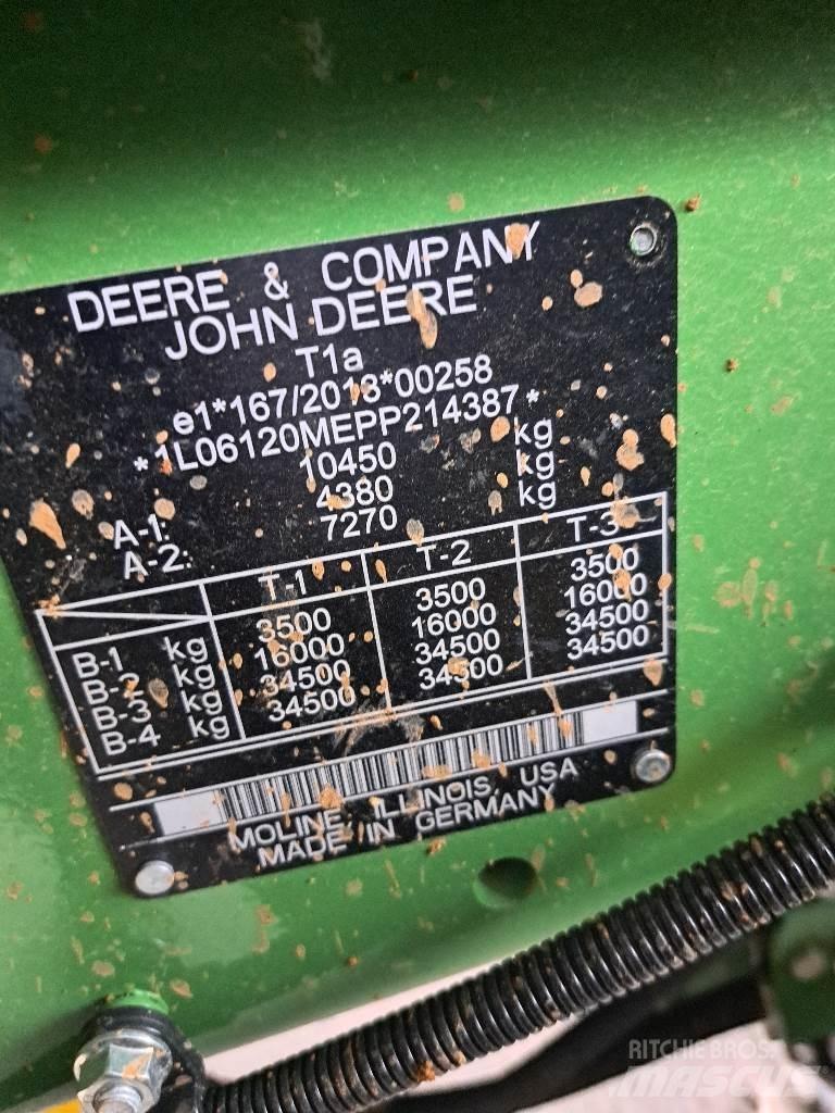 John Deere 6120 M Traktorji