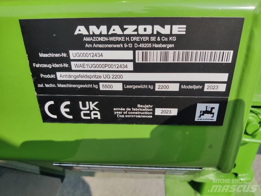 Amazone UG 2200 Vlečne škropilnice
