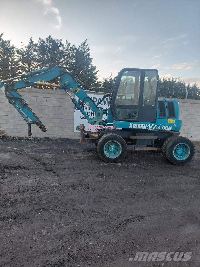 Kramer 808 Bagri na kolesih